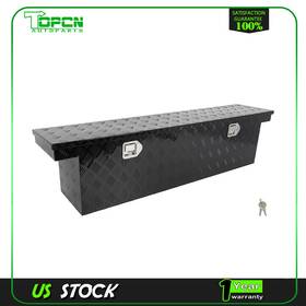 Ta18344at184ps Topcn-autoparts Aluminum Storage Tool Box 2x Lifting Air Rod Lock 60 Inch X12 X14 For Truck Rv