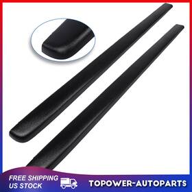 Top166502spoilers Topower-autoparts-spoilers & Wings For 1999-2006 Chevrolet Silverado 1500 Abs 6ft6 Inch Bed Rail Caps Moulding Protector