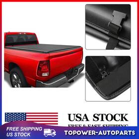 Top166625er Topower-autoparts Eccpp Soft Roll-up Truck Bed Tonneau Cover Fits 2009-2014 Ford F150 5.5ft