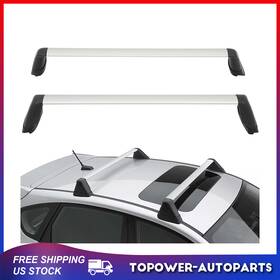 To17075as706p Topower For Subaru Impreza Sport 2017-2021 Roof Rack Cross Bar Set Cargo Luggage Carrier