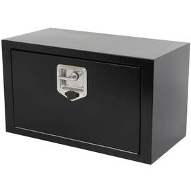 To18312at190p Topower 24 Inch X12 X14 Aluminum Tool Box Truck Bed Trailer Rv Toolbox With 2x Chain 1x Lock