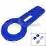 Tow-9001bl Spec-d Racing Style Front Bumper Tow Hook Anodized Aluminum Towing Set Blue 684758621269