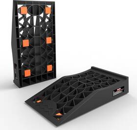 Cr992001 Towking Car Ramps For Oil Changes And Lift Portable Low Profile Black