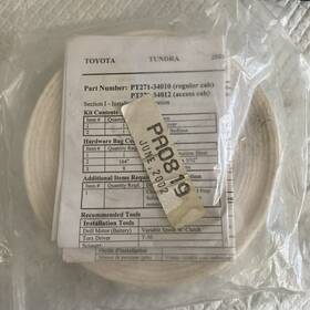 Pt261-34012 Toyota Pt271-34010 Tundra Tailgate Felt Tape And Plastic Washer Kit