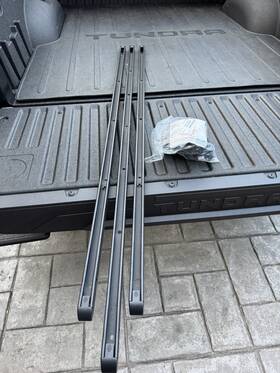 Pt278-34073 Toyota Oem 2025 Tundra Deck Rail System Bed Rails 5.5 Foot With Tie Downs