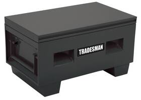 708036 Tradesman Steel Job Site Box/chest Light Duty/small 32 Inch - Black