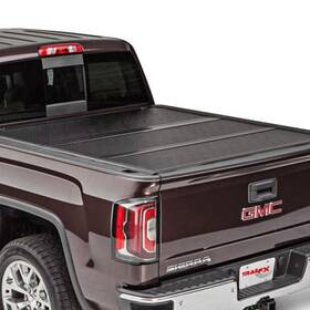 Tfx1529 Trailfx For Chevy Silverado 1500 19-24 Standard Flush Hard Folding Tonneau Cover
