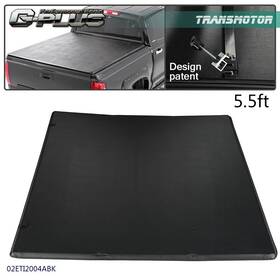 Tra01043 Transmotor2013 Fit For 14-21 Toyota Tundra 5.5ft Short Bed Tri-fold Soft Lock Tonneau Cover