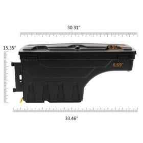 Tra478187 Transmotor2014 Fit For Toyota Tundra 07-20 6ft 6 Inch Bed Driver Side Truck Storage Box Toolbox