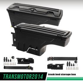 Tra818998 Transmotor2014 Fit For Toyota Tundra 2007-2020 Left And Right Truck Bed Storage Case Box Toolbox