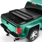 Cn16232311n Tri-fold Tonneau Cover 5ft For 2005-2018 Nissan Frontier 60 Bed Soft Top Folding