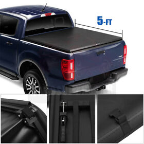 10177317 Tri-fold Tonneau Cover For Gmc Canyon And Chevrolet Colorado 2015-2021 5foot Bed