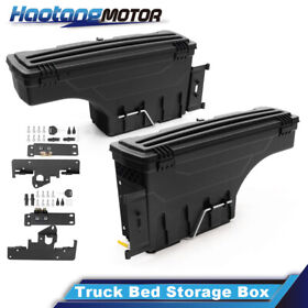 Ht02isc2002t Truck Bed Storage Tool Box Driver&passenger Side Fit For 2005-2020 Toyota Tacoma