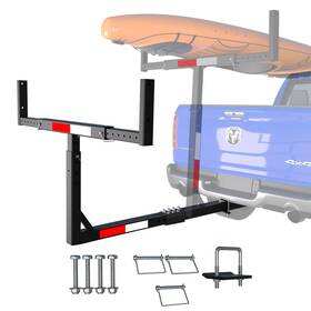 Xjd-kcysq-057 Trusoon Adjustable Truck Bed Extender 2 In 1 Kayak Hitch 1000 Lbs Heavy Duty