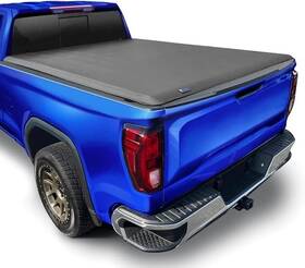 Tg-bc1c9053 Tyger T1 Soft Roll-up Tonneau Cover For 19-24 Silverado/sierra New 5ft10 Inch Bed