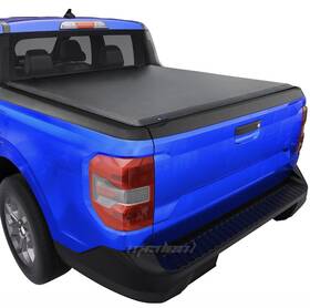 Tg-bc1f9061 Tyger T1 Soft Roll-up Tonneau Cover For 22-26 Maverick 4.5ft Bed