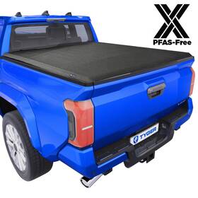 Tg-bc1t9202x Tyger T1x Soft Roll-up In Fabric Tonneau Cover For 24-26 Tacoma 6ft Bed