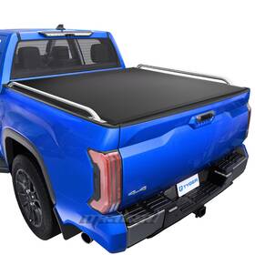 Tg-bc2t6062 Tyger Fit 22-25 Tundra 5.5ft Bed Low Profile Soft Roll-up Tonneau Cover T2