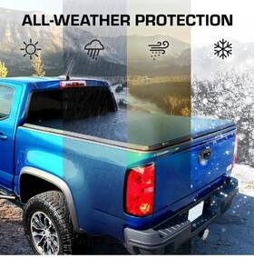 Tg-bc3n1028 Tyger Auto T3 Soft Tri-fold Truck Bed Tonneau Cover Nissan Frontier 2021 -2025