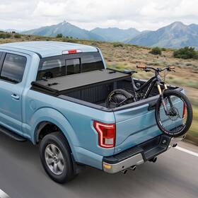 Tay82096 Uimoso Hard Tri-fold Truck Bed Cover 5.6 Ft For 2022-2025 Toyota Tundra