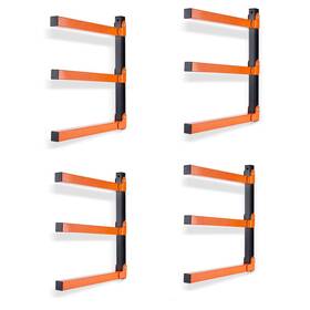 Us-tn28613-4jf-uw Ultrawall Wall Mount Wood 10.51 Inches X 3.31 17.83 Orange
