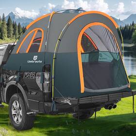 Pkt202-5558 Umbrauto Truck Bed Tent 5.5 5.8 Waterproof Pu3000mm Canopy For Camping Portable Easy
