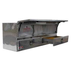 Tb400-60-bd Unique Truck Accessories Brute High Capacity Contractor Single Door Top Mount Tool Box W Bottom Drawers