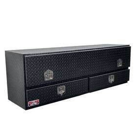 Tb400-60-bd-bt Unique Truck Accessories Brute High Capacity Contractor Single Door Top Mount Tool Box W Bottom Drawers