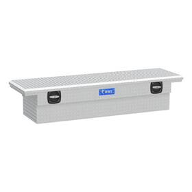 Ec10001 Uws 69 Inch Secure Lock Truck Crossover Tool Box With Low Profile Bright Aluminum