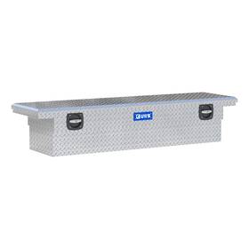 Ec10021 Uws Truck Crossover Tool Box Low Profile 72in Secure Lock Polished Aluminum