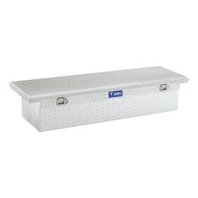 Ec10221 Uws 60 Inch Crossover Truck Tool Box With Low Profile Bright Aluminum Cargo Storage