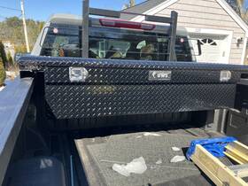 Ec10552 Uws 69 Inch Slim-line Truck Tool Box Low Profile Gloss Black Aluminum Cargo Storage