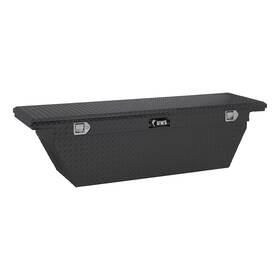 Ec10783 Uws 69in Deep Angle Tool Box Low Profile Heavy Packaging Matte Black Aluminum