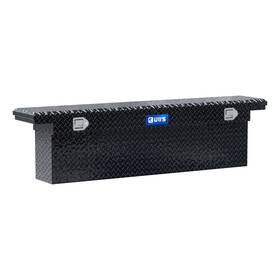 Ec10842 Uws 69in Deep Slim Truck Toolbox Storage With Low Profile Black Aluminum
