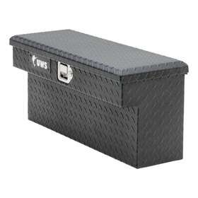 Ec10993 Uws Matte Black Aluminum Utv Side Box - Polaris Ranger Hd Packaging