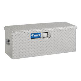 Ec20061 Uws 36 Inch Foot Locker Tool Box Storage Cargo Heavy Packaging Bright Aluminum