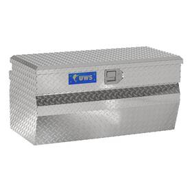 Ec20161 Uws 36 Inch Wedge Utility Chest Box Tool Storage Heavy Packaging Bright Aluminum
