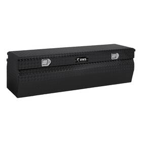 Ec20232 Uws 42 Inch Wedge Utility Chest Box Tool Heavy Packaging Gloss Black Aluminum