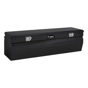 Ec20282 Uws Gloss Black Aluminum 48 Inch Wedge Utility Chest Box Heavy Packaging