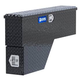 Ec30032 Uws 48 Inch Passenger-side Wheel Well Tool Box Heavy Packaging Gloss Black Aluminum