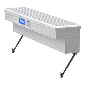 Ec30111-mk2 Uws 60 Inch Truck Side Tool Box With Space-saving Legs Bright Aluminum