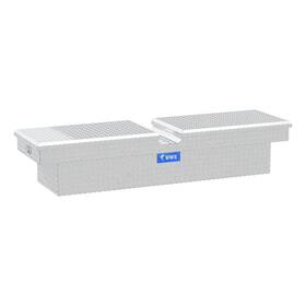 Tb-72 Uws 72in Gull Wing Crossover Truck Tool Box Storage Toolbox Bright Aluminum