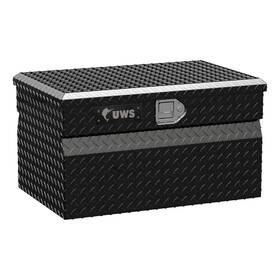Tbc-30-blk Uws Gloss Black Aluminum 30 Inch Utility Chest Box Tool Toolbox Storage Cargo