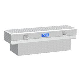 Tbc-60-n Uws Bright Aluminum 60 Inch Notched Utility Chest Box Tool Toolbox Storage Cargo