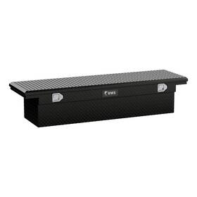 Tbs-69-lp-blk Uws 69 Inch Truck Bed Tool Box With Low Profile Gloss Black Aluminum #tbs-69-lp-blk