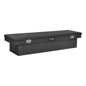 Tbs-72-blk Uws Gloss Black Aluminum 72 Inch Crossover Truck Tool Box Bed Storage