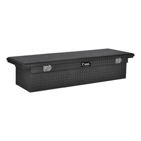 Tbs-72-lp-mb Uws Matte Black Aluminum 72 Inch Tool Box With Low Profile Truck Bed Storage