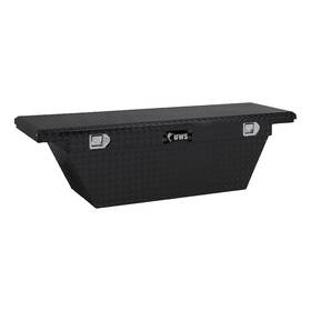 Tbsd-63a-lp-blk Uws Gloss Black 63 Inch Deep Angled Truck Tool Box Low Profile Ltl Shipping Only