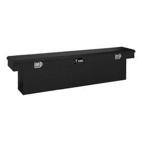 Tbsd-69-sl-blk Uws 69 Inch Bed Storage Toolbox Deep Slim-line Truck Tool Box Black Aluminum