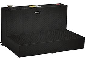Tt-85-l-t-p-blk Uws Gloss Black 85-gallon L-shape Aluminum Transfer Tank